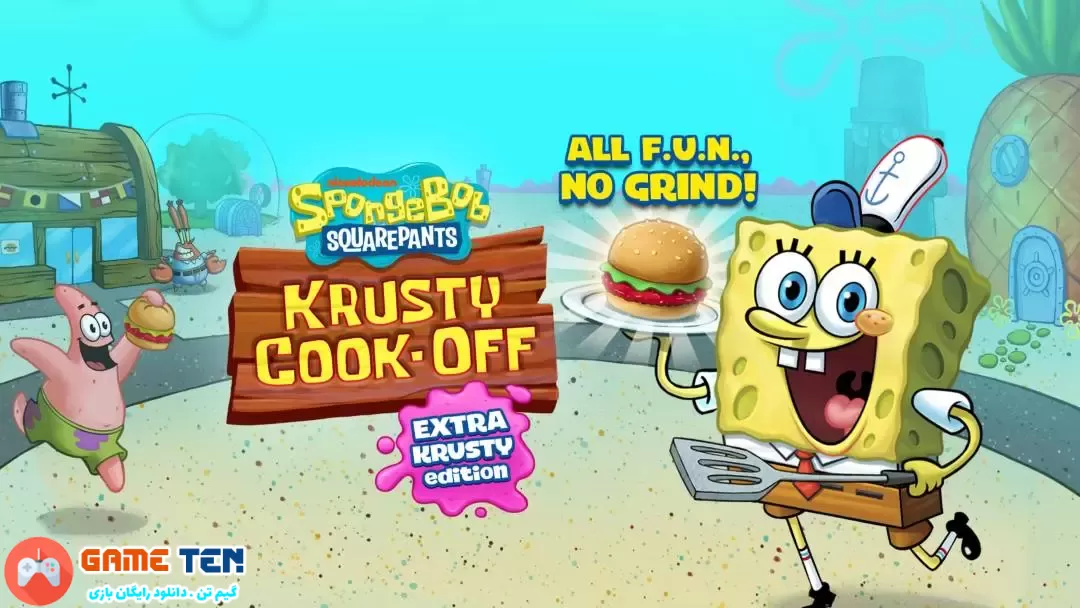 دانلود مود SpongeBob: Krusty Cook-Off - هک بازی آشپزی با باب اسفنجی اندروید